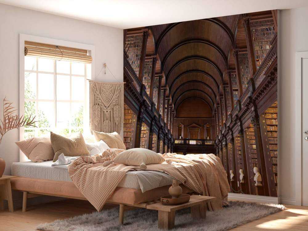 Klassieke Boekenzaal met Bogen