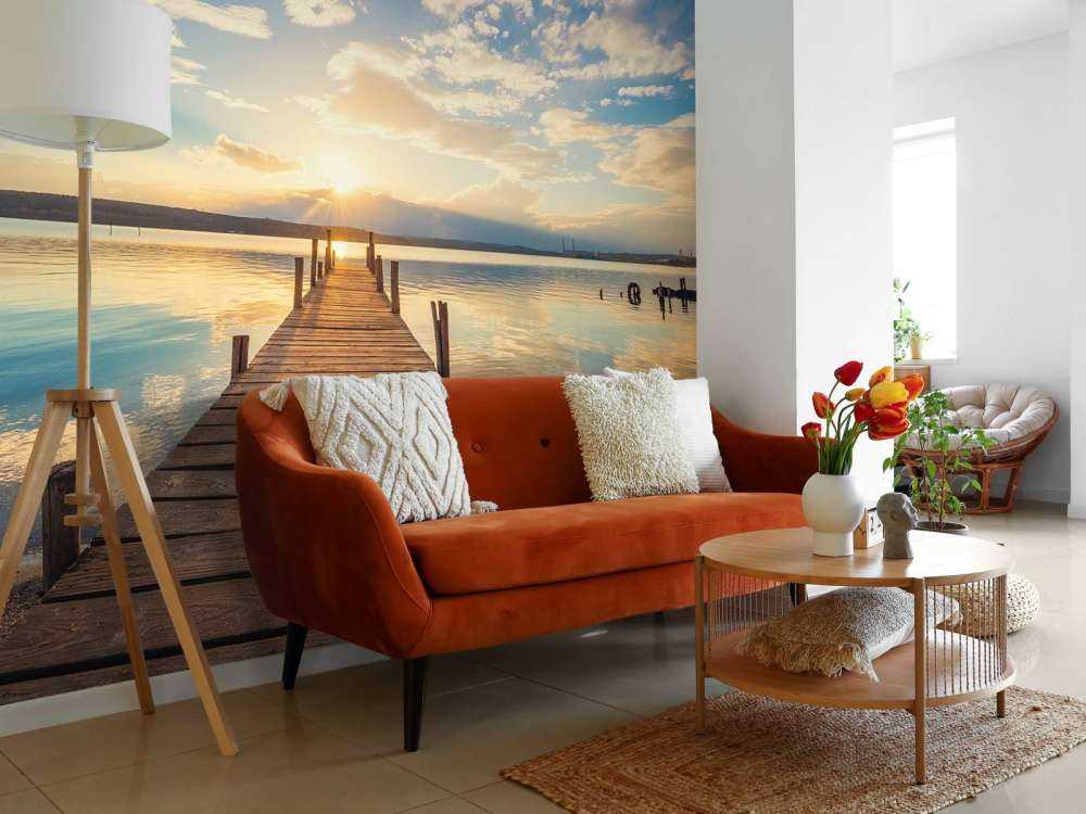 Steiger aan het meer