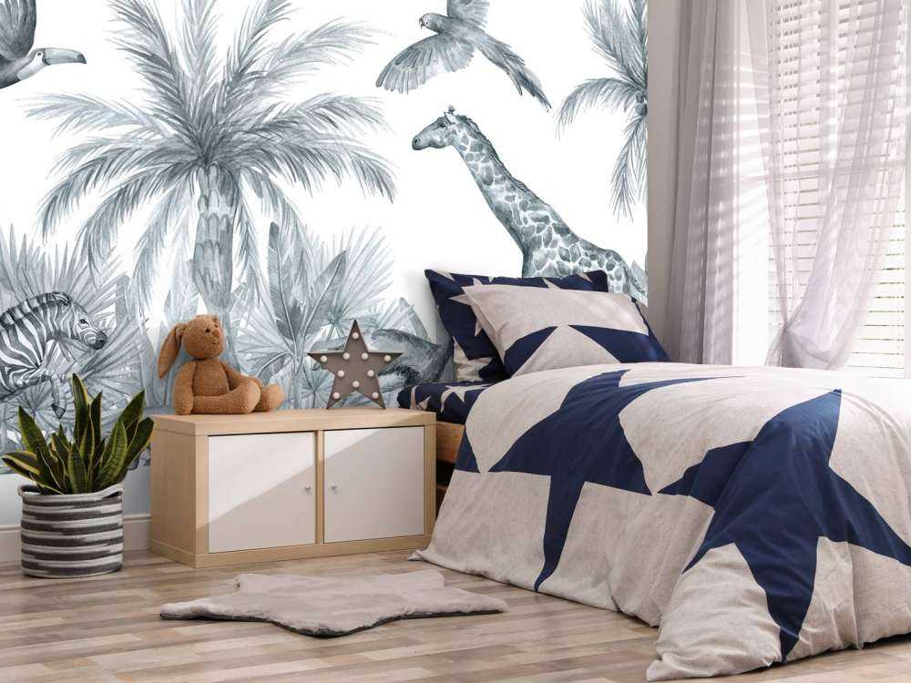 Vintage jungle dieren