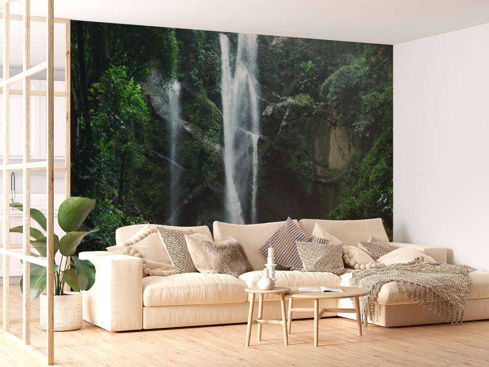 Waterval in de natuur