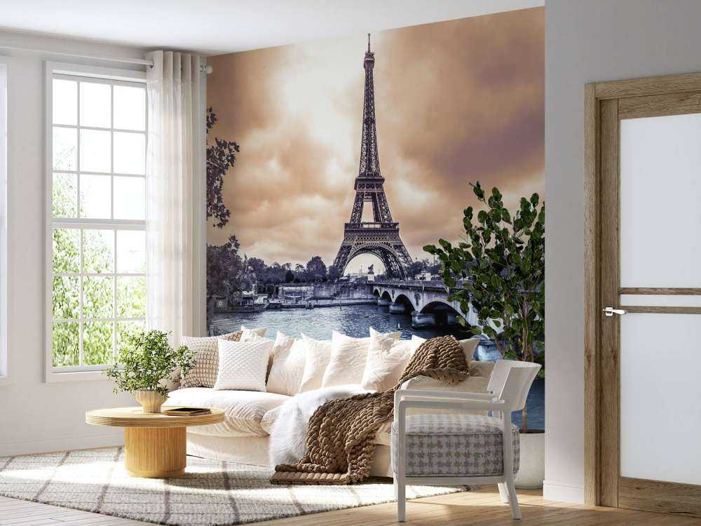 Eiffeltoren met donker effect