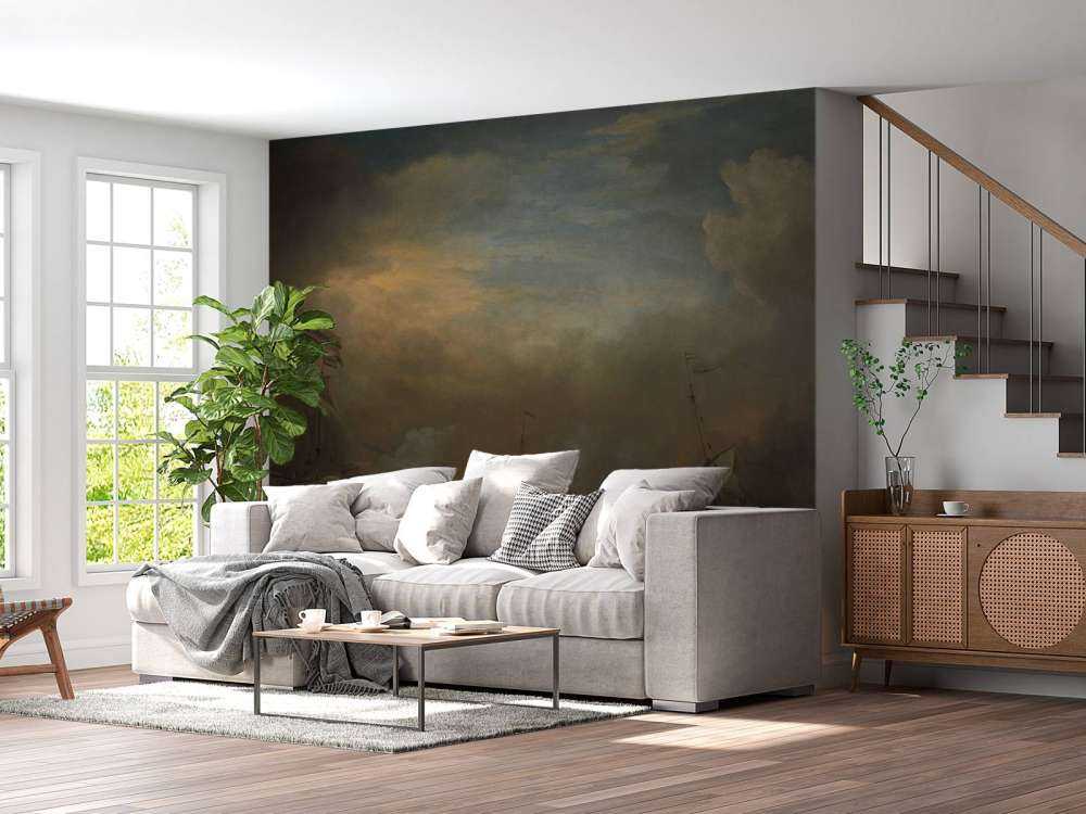 Gevecht tijdens de zeeslag bij Kijkduin