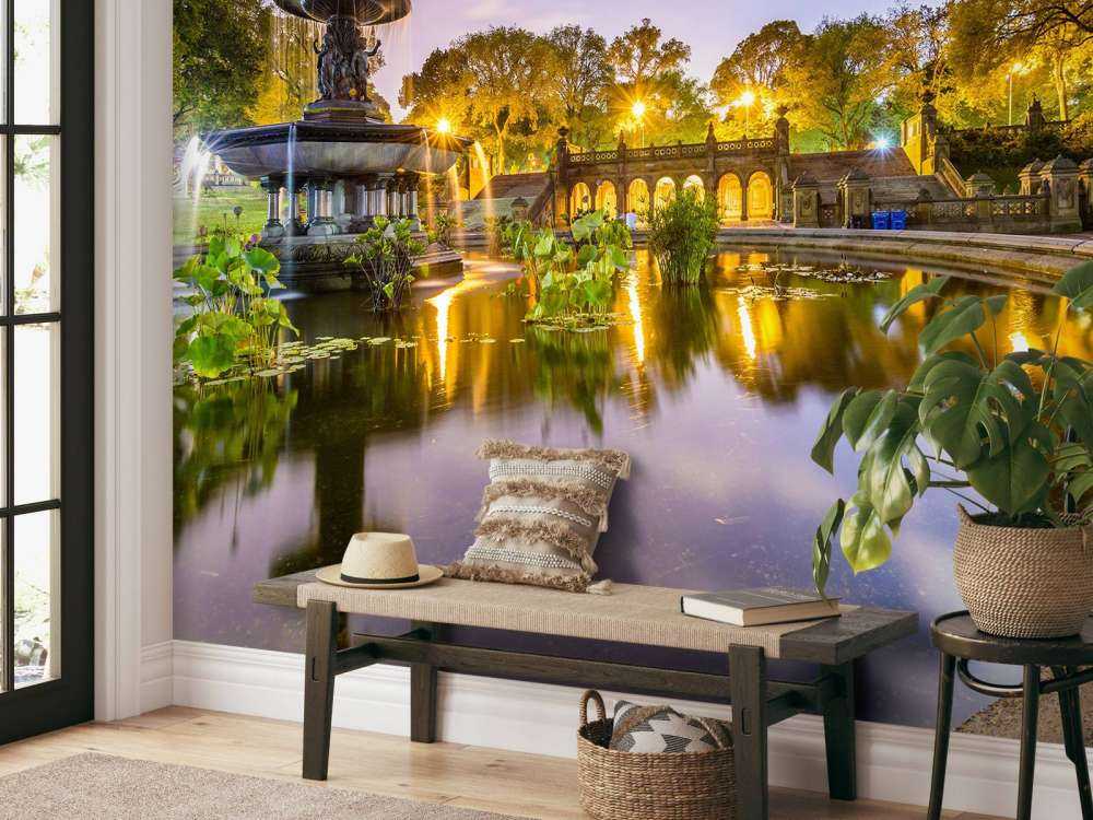 Bethesda Terrace en Fountain in Central Park