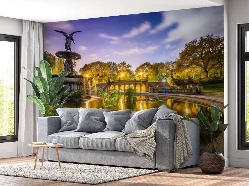 Bethesda Terrace en Fountain in Central Park