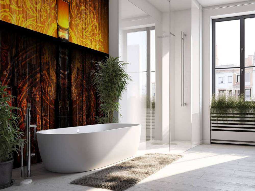 Shotje met een houten achtergrond