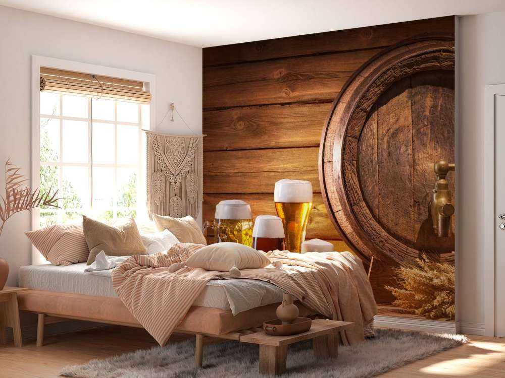 Speciaalbieren met een biervat