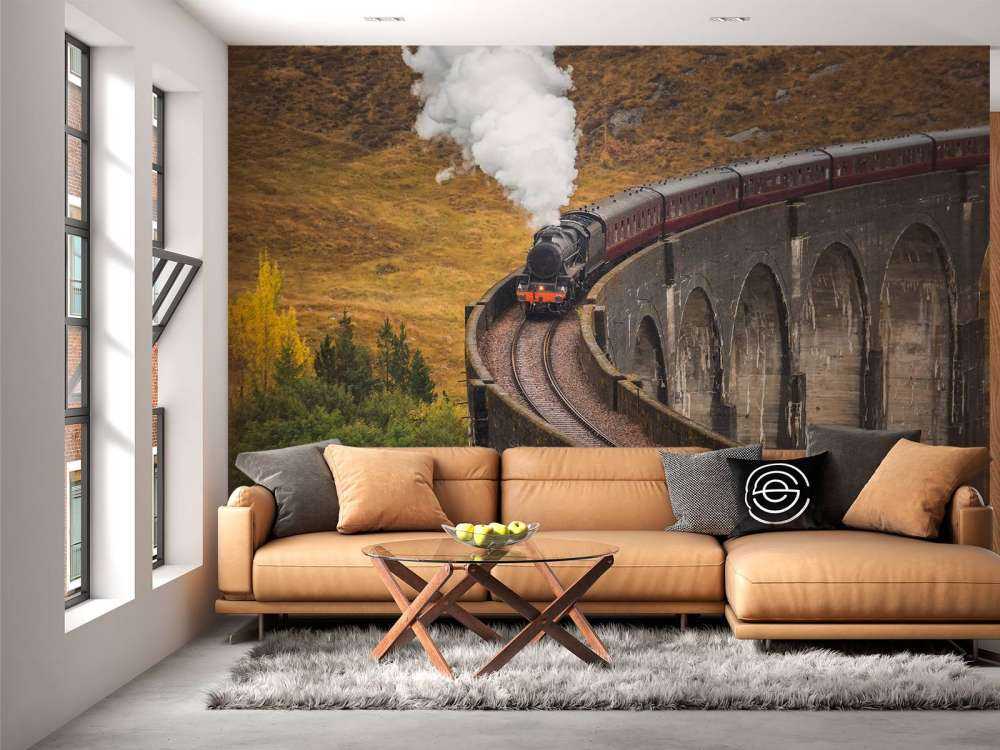 Stoomtrein in Schotland