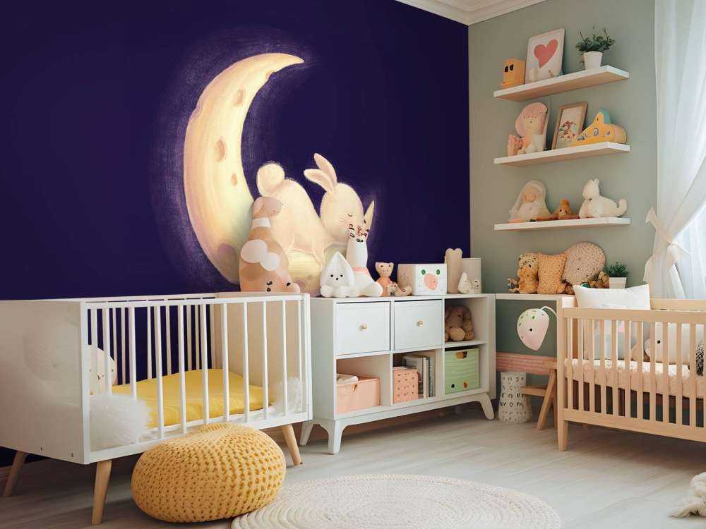 Konijntje op de maan