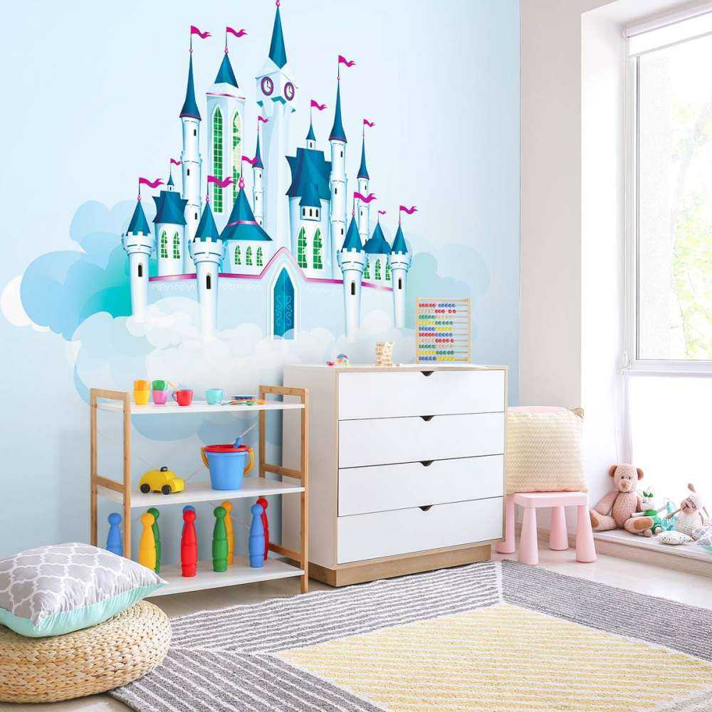 Kasteel in de wolken