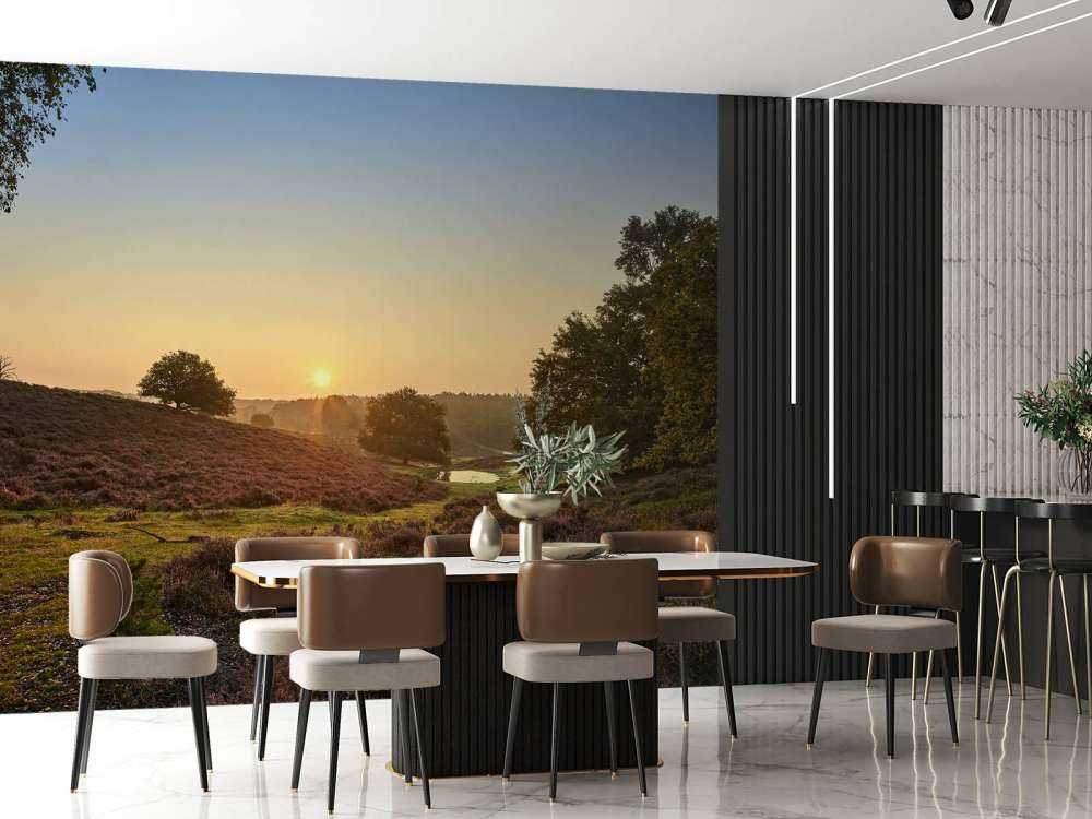 Waterplas op de heide