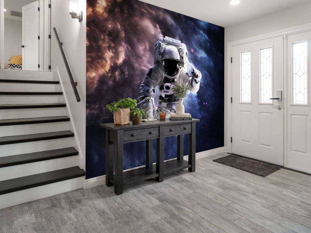 Astronaut in de ruimte