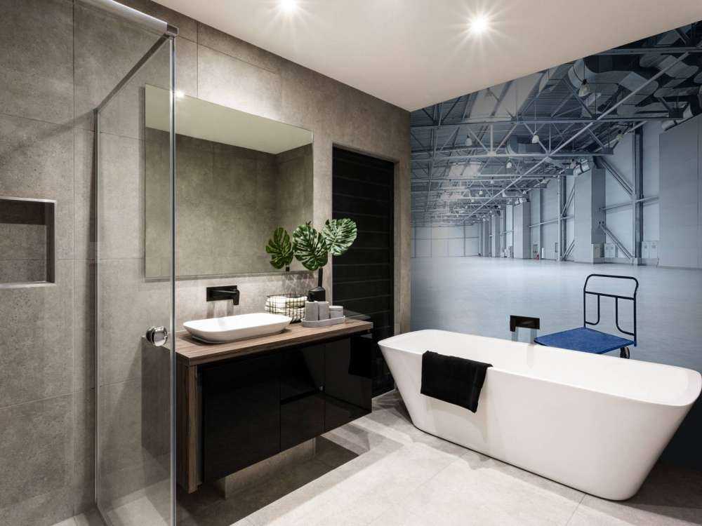 Interieur lege opslagplaats