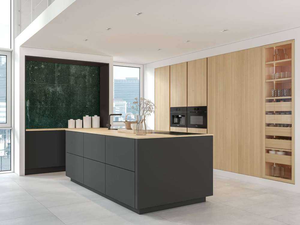 Groen betonlook