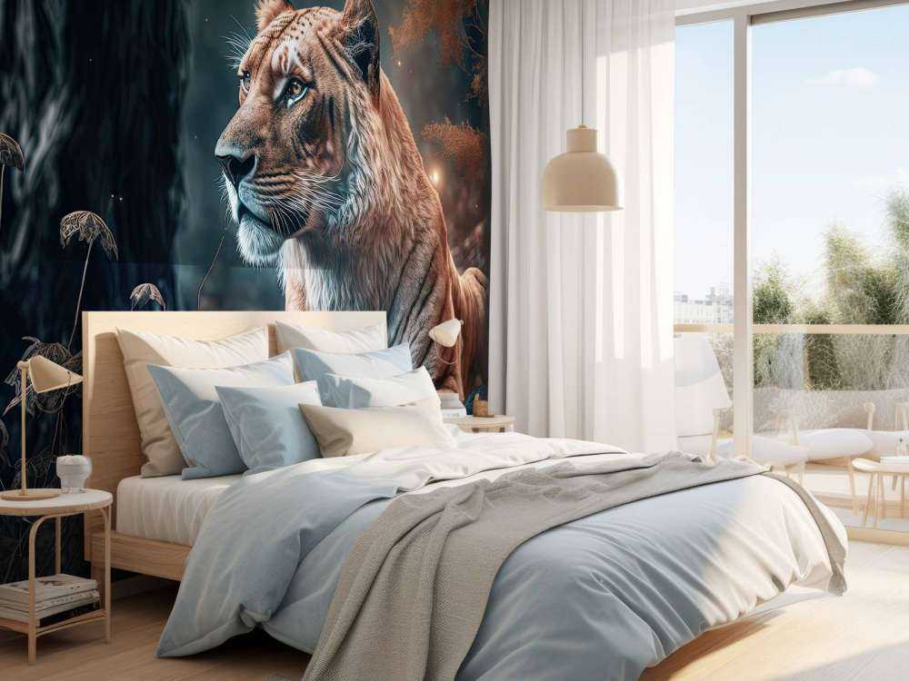 Illustratie van een leeuw