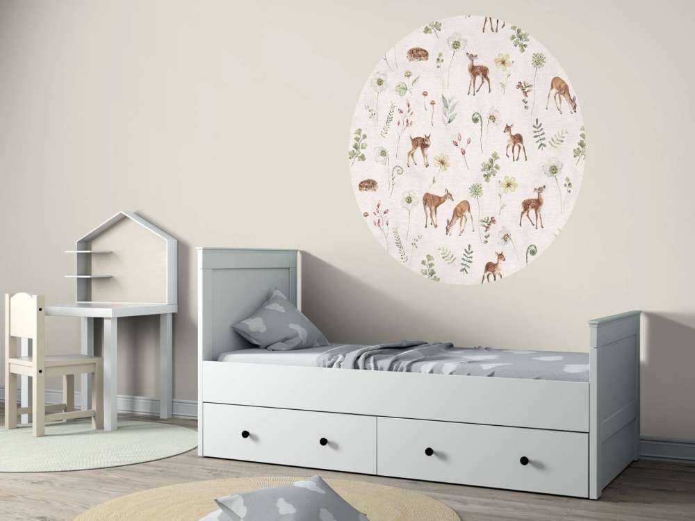 Dancing Deer - White