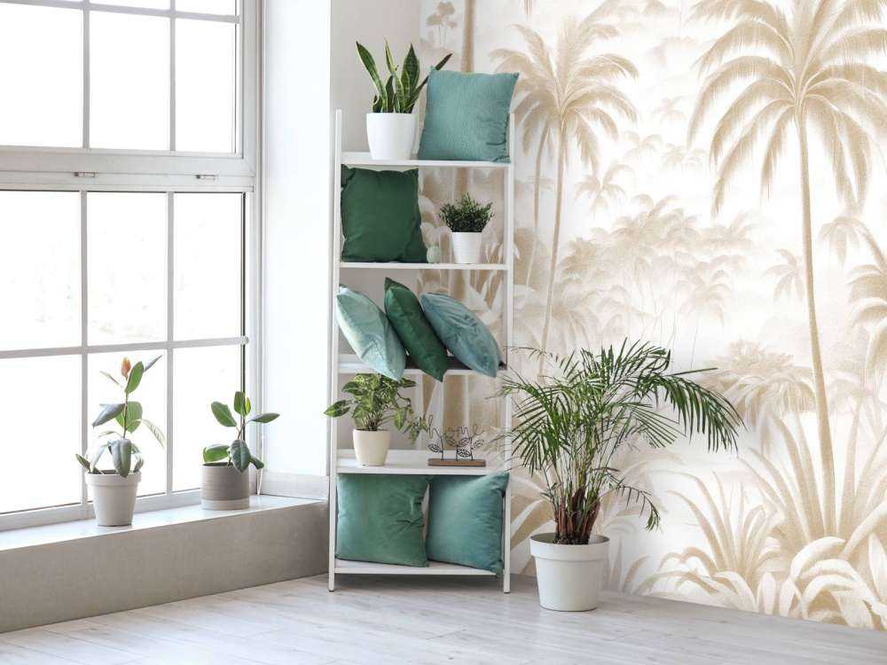 Tropische Bergoase, taupe