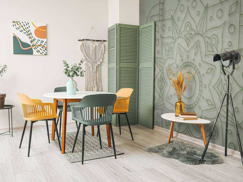 Verweerde Groene Mandala