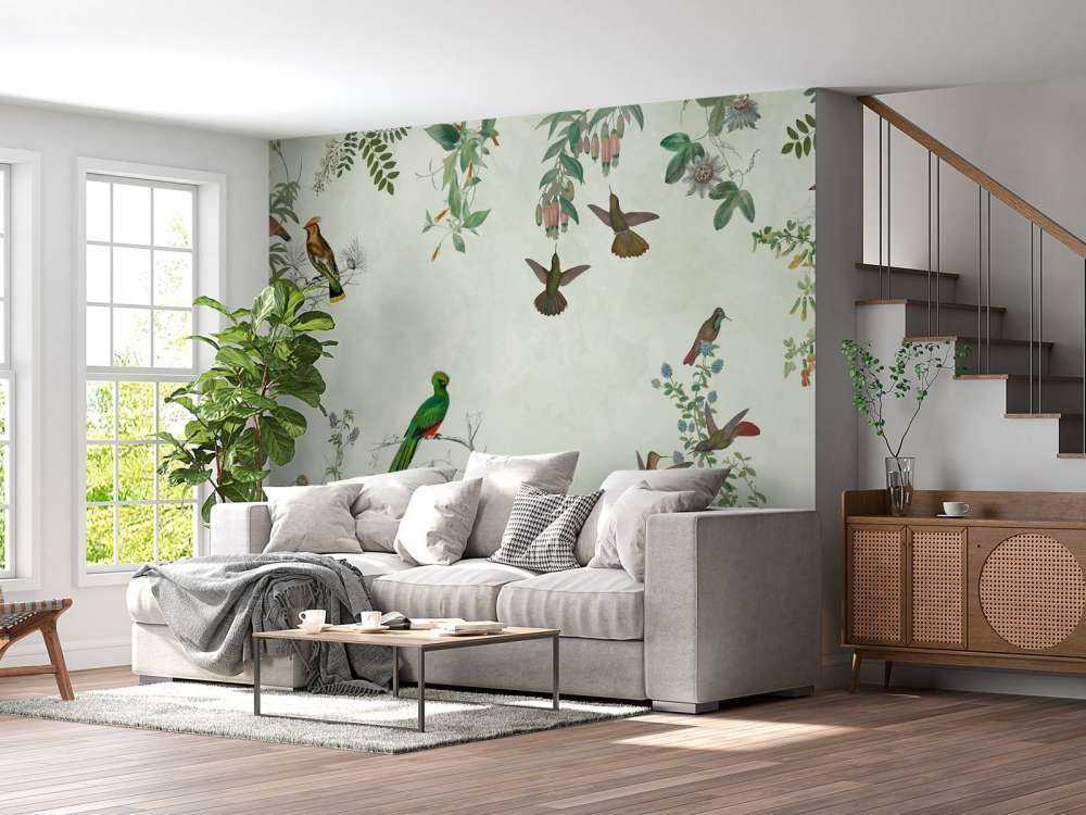 Fields Flower and Birds 24