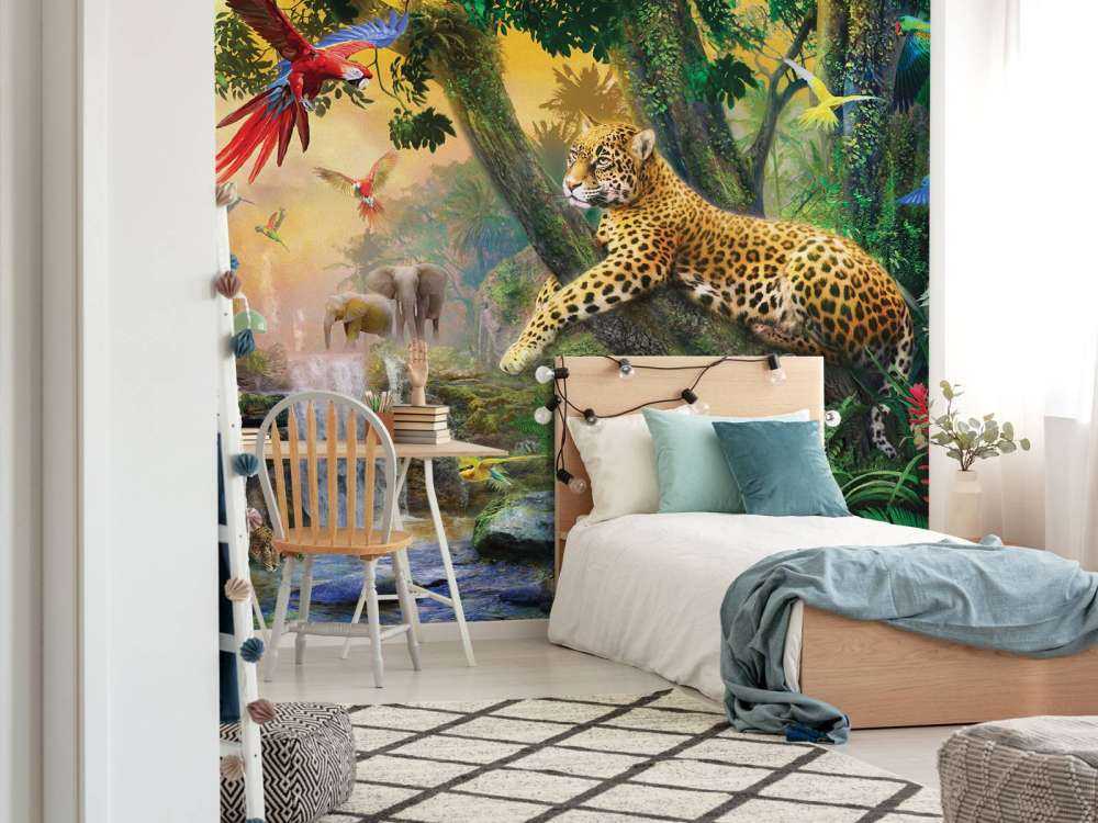 Leopards in The Jungle