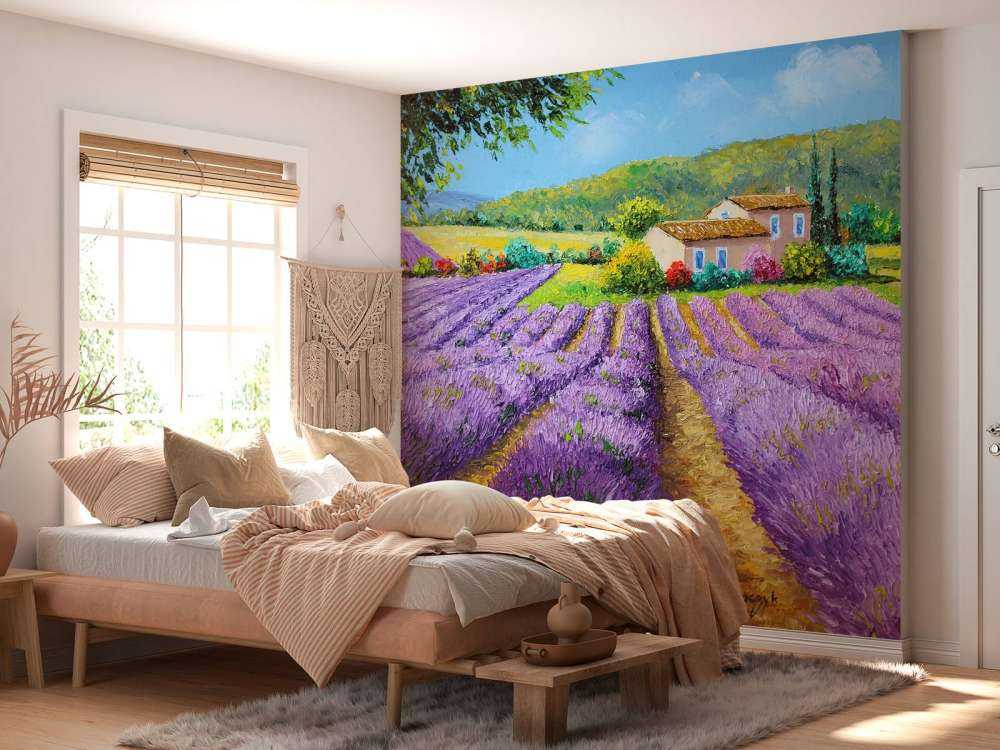 Lavender under linden