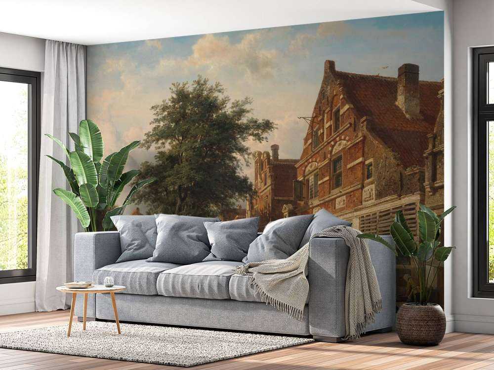 De Zuiderhavendijk in Enkhuizen