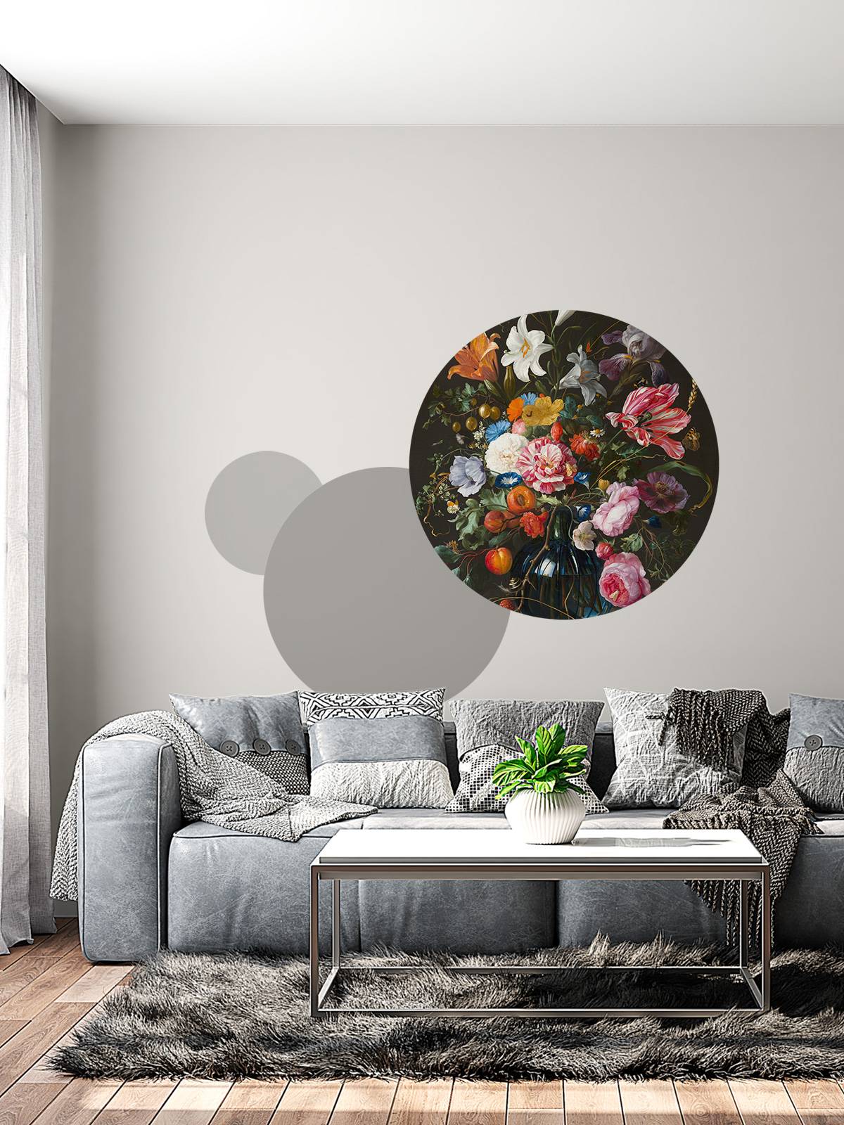 Vaas met bloemen