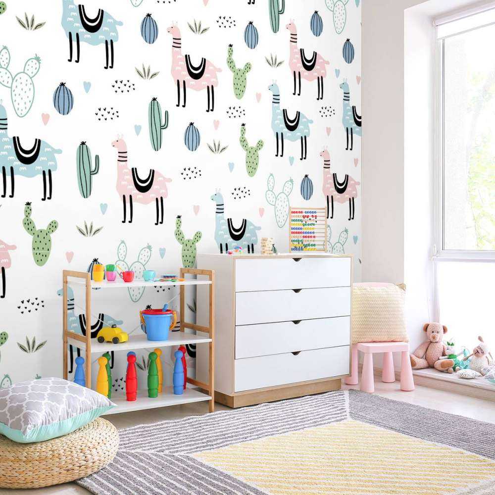 Lama’s en cactussen