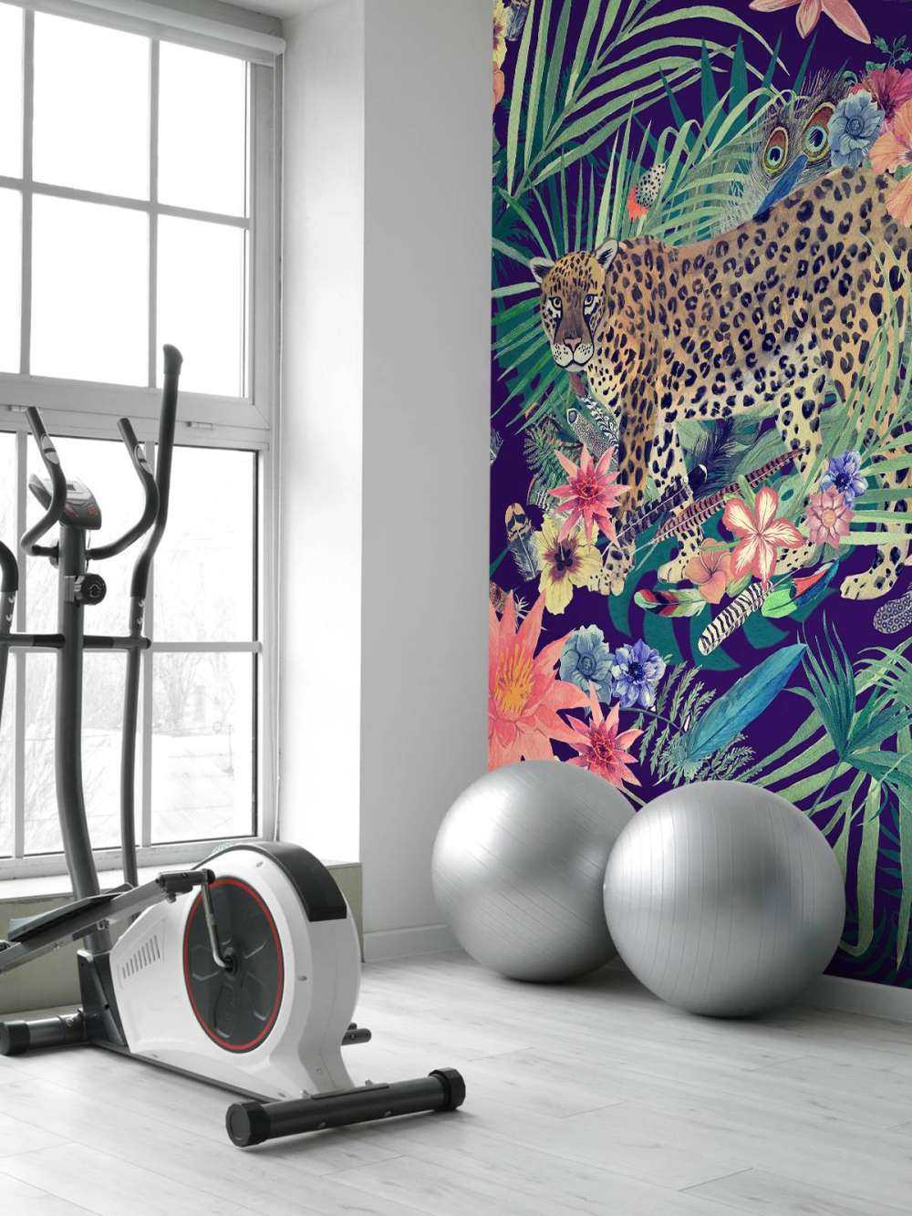 Jungle print met luipaarden