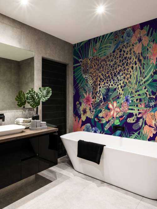 Jungle print met luipaarden