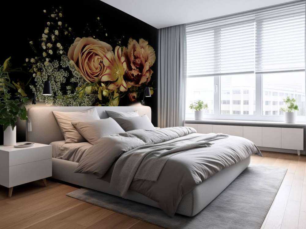 Slinger van bloemen