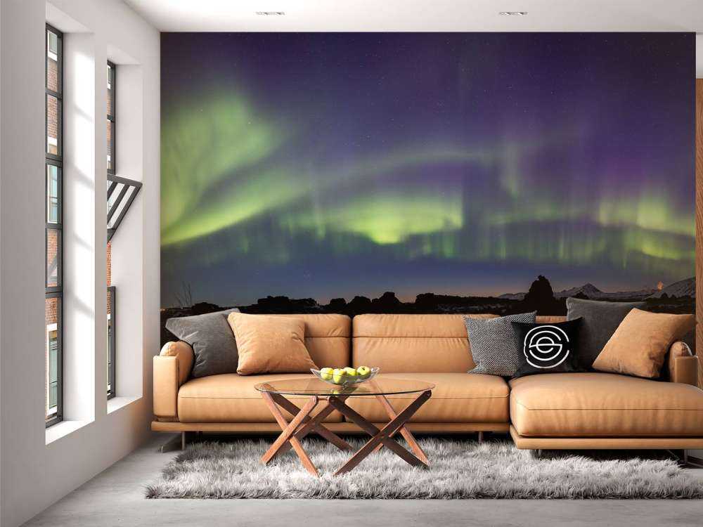 Het prachtige noorderlicht