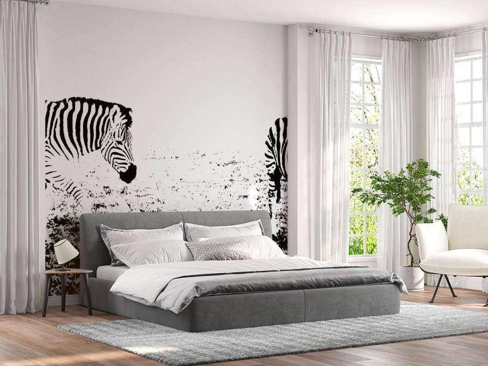 Zebra's in de weide design