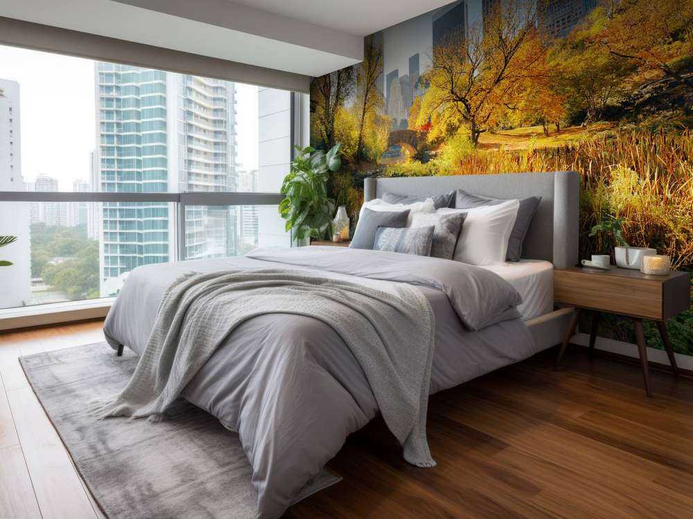 Manhattan Central Park in de herfst