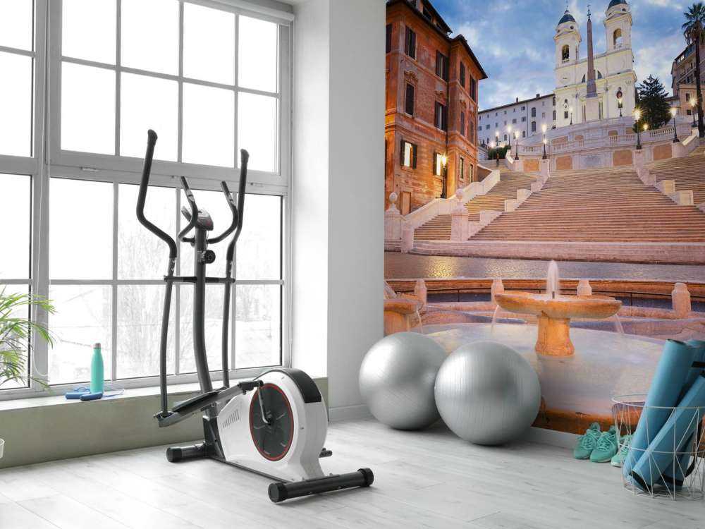 De Spaanse trappen in Rome