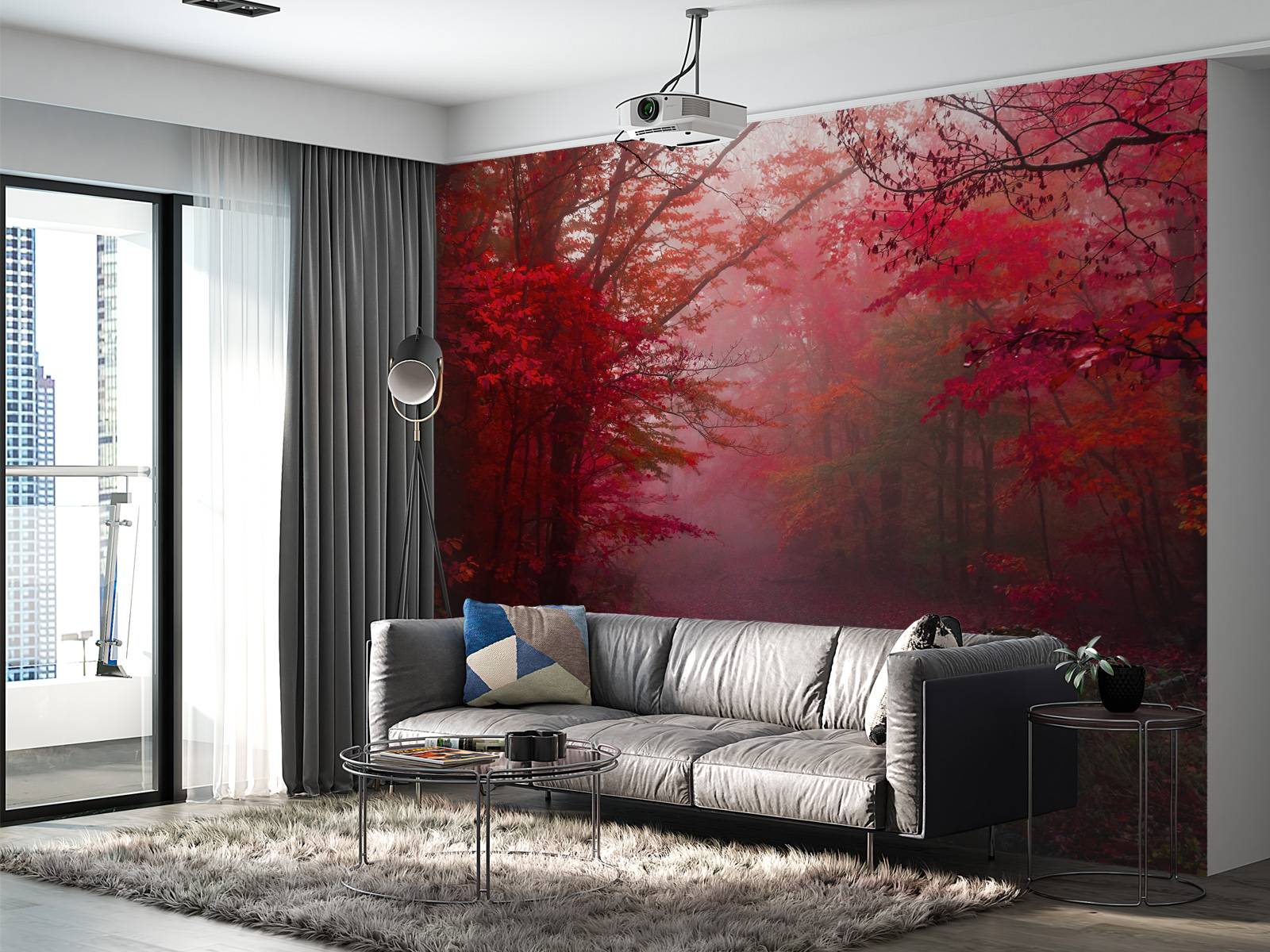 Rood bos