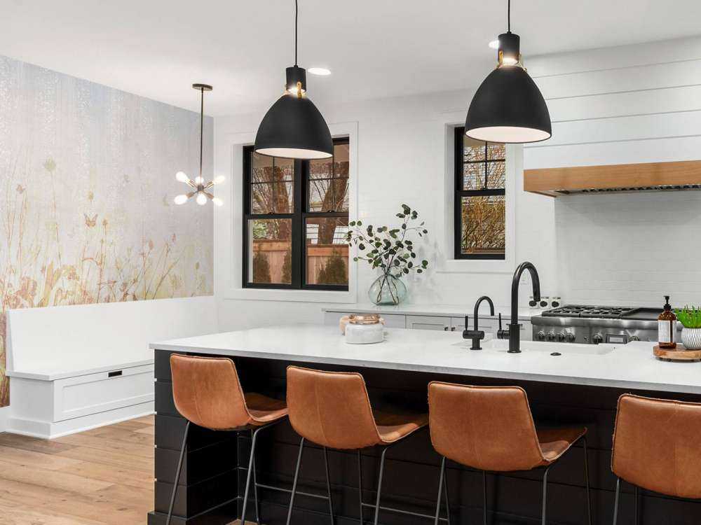 Zomerse weide met vlinders