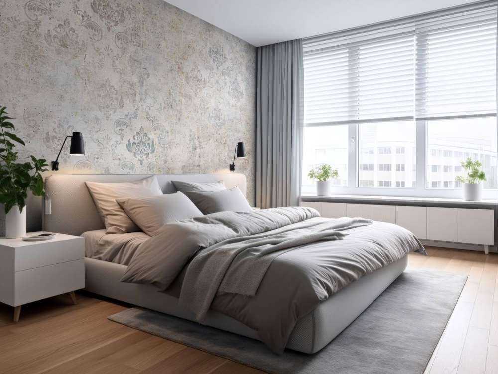 Verweerde klassieke ornamentsluier