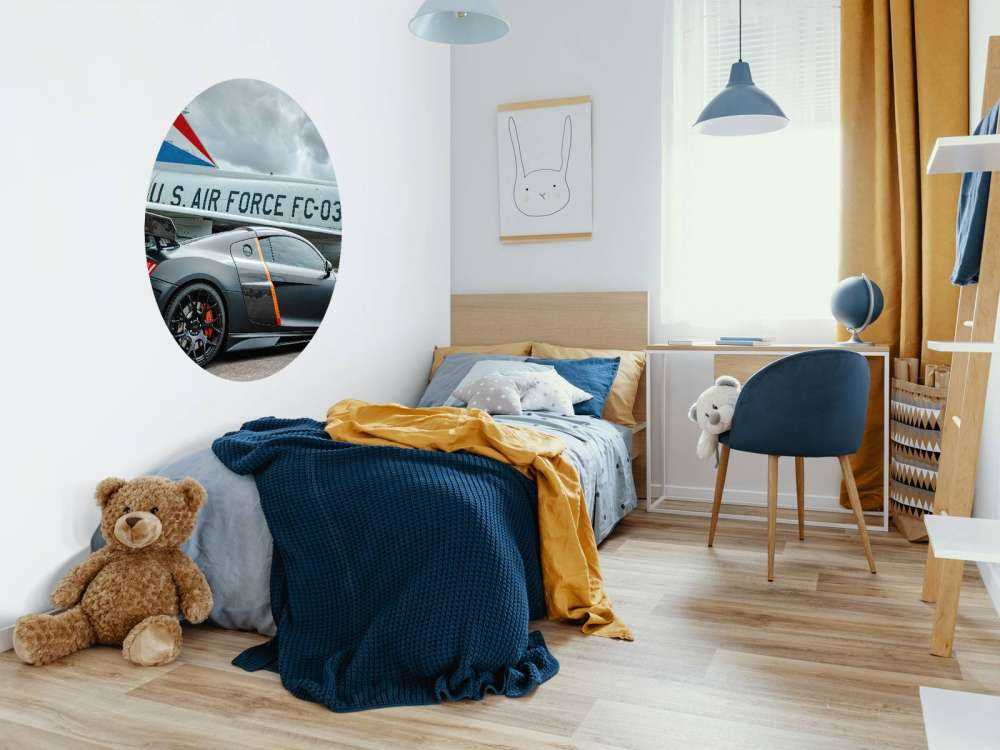 Audi R8 in stealth stijl