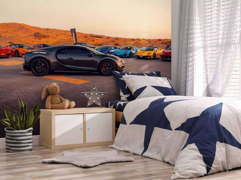 Bugatti Chiron en vrienden