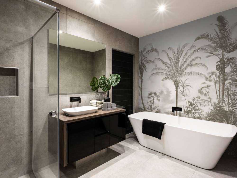 Romantic Tropics Taupe