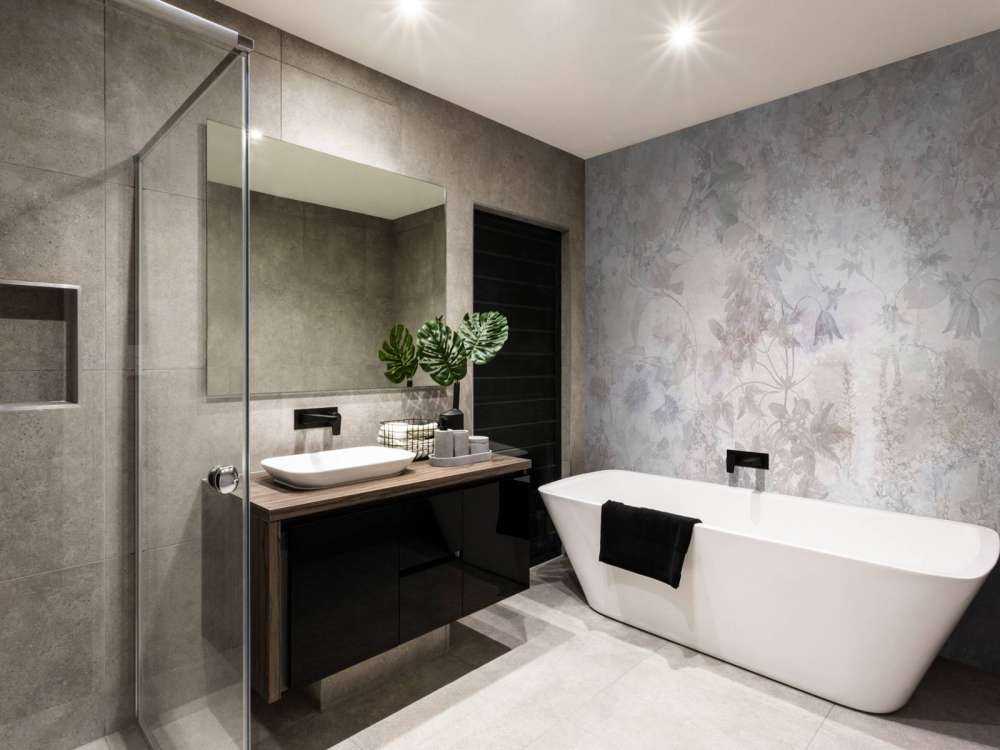 Watercolor Garden Taupe