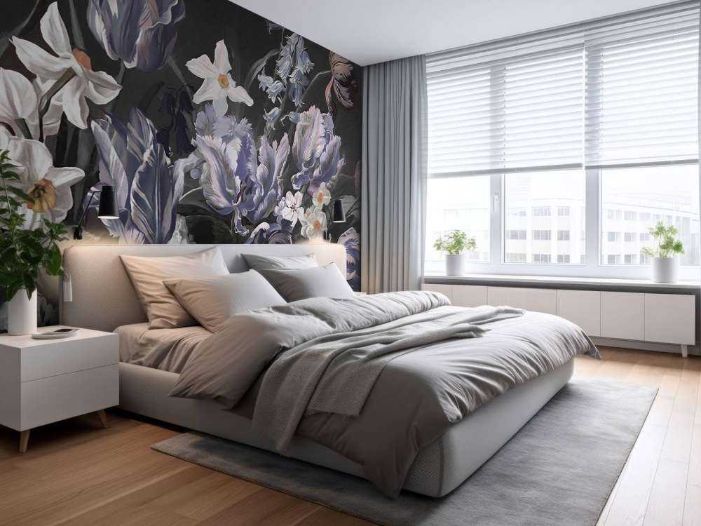 Bouquet with pions Multicolor