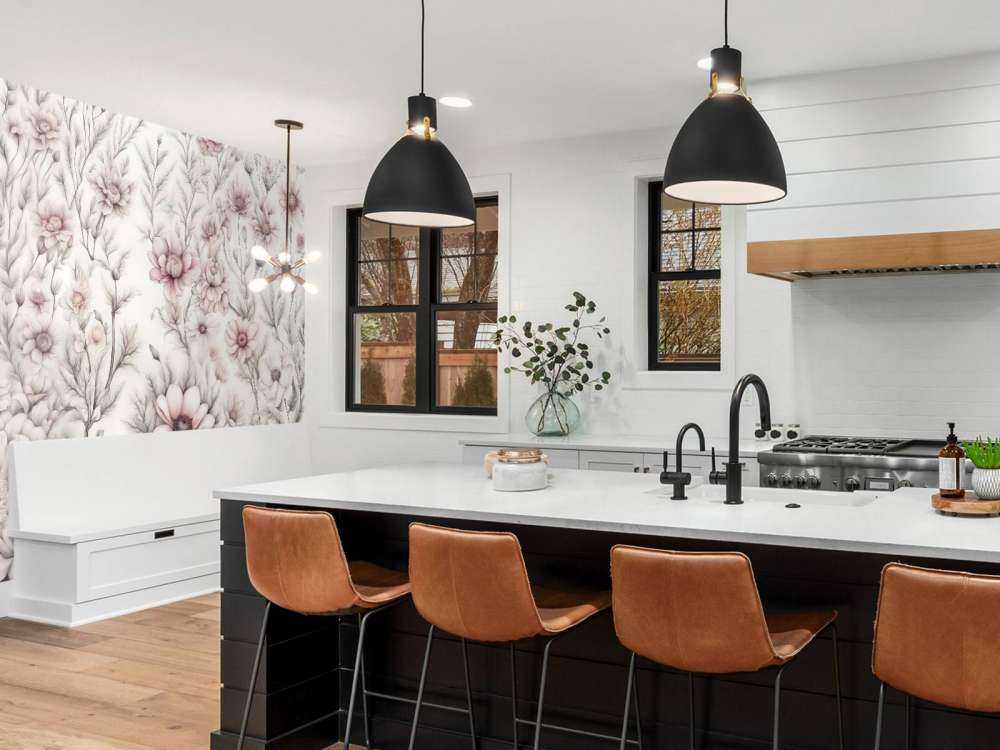 Floral romantic wall Pink