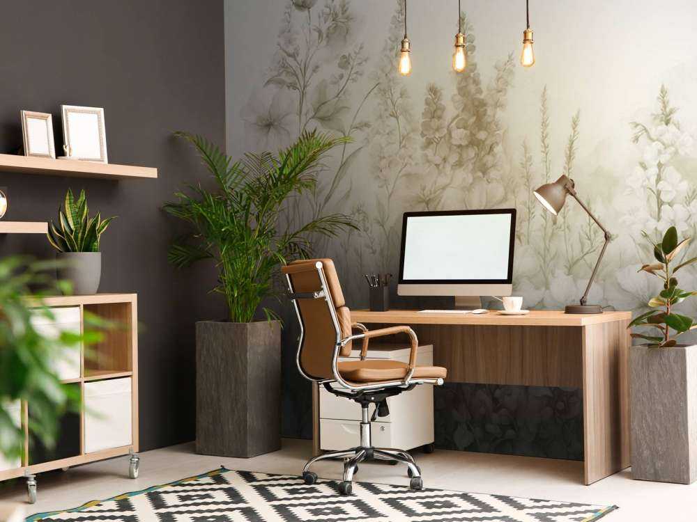 Tender English garden - taupe