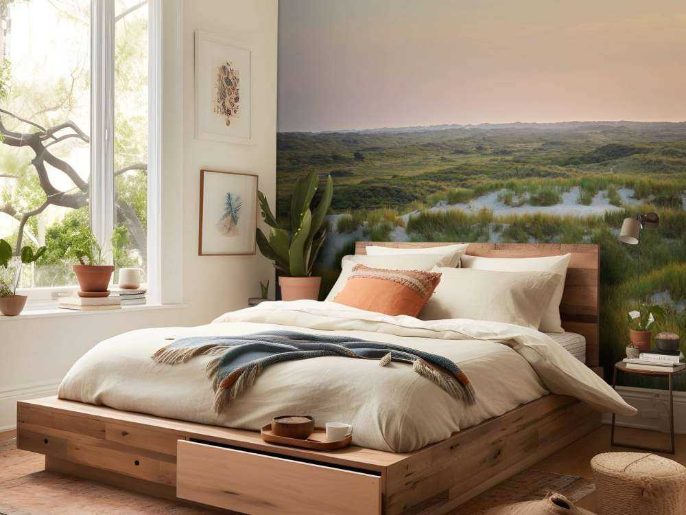 Zonsondergang in de duinen