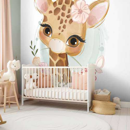 Baby giraffe