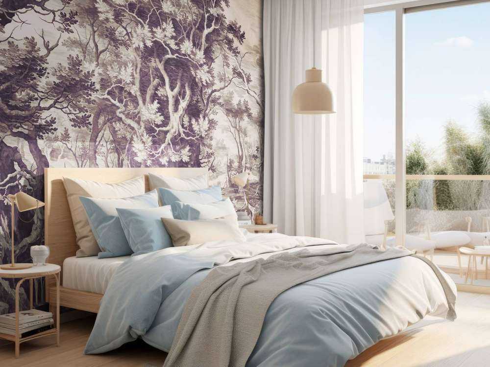 Mystical Forest in Sepia