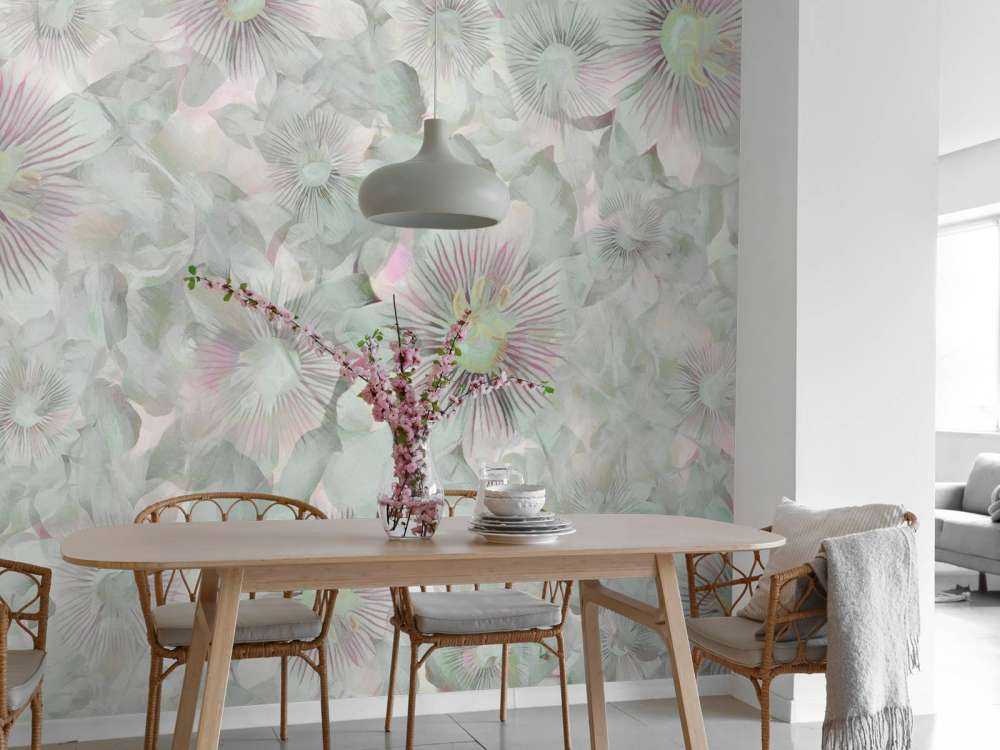 Botanical Watercolor Elegance Pastel Pink