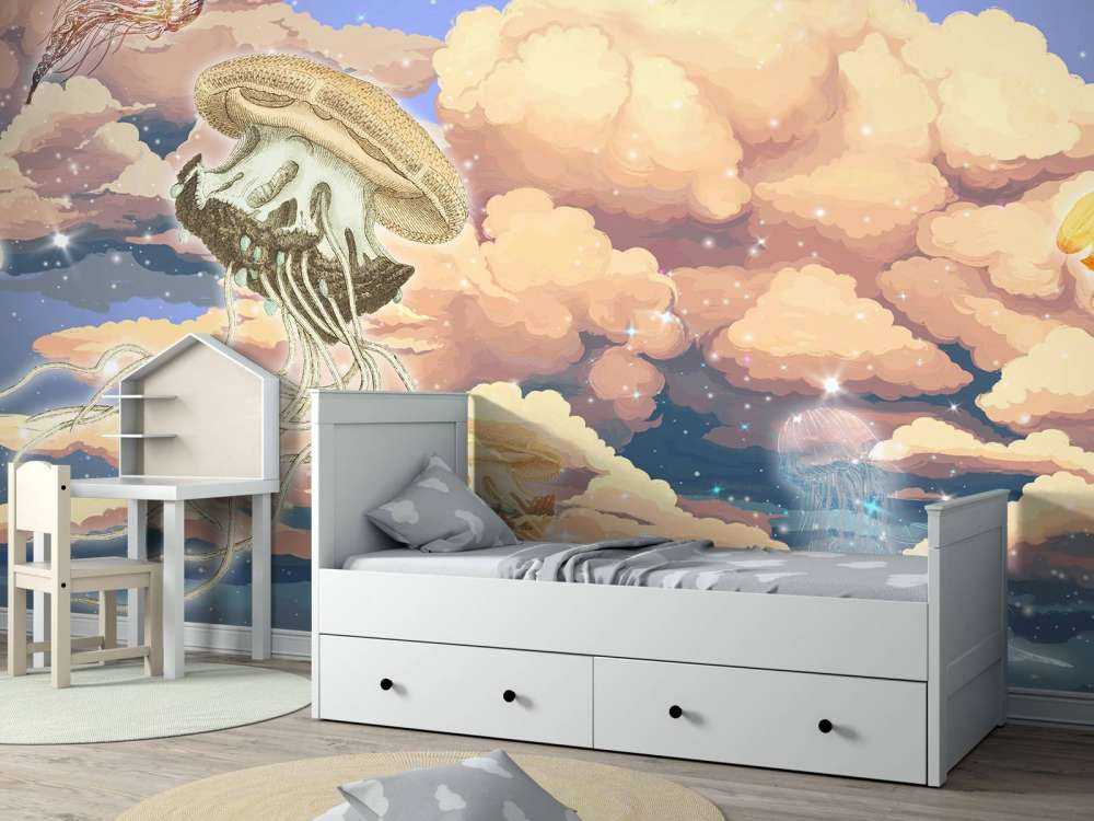 Kwallen in de wolken