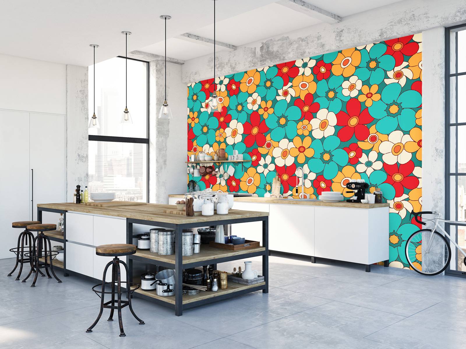 Bloemen vintage